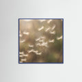 Blue Wood Square Golden Whispers