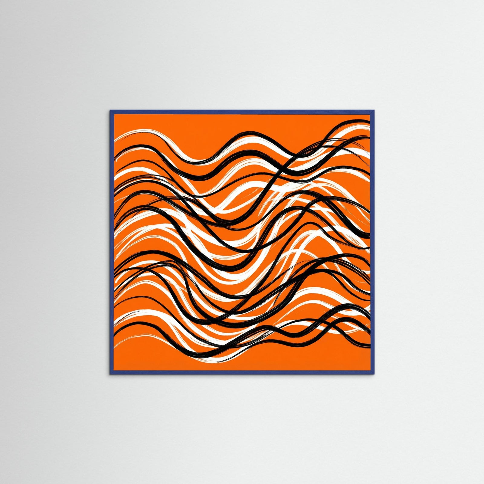 Blue Wood Square Looping Energy