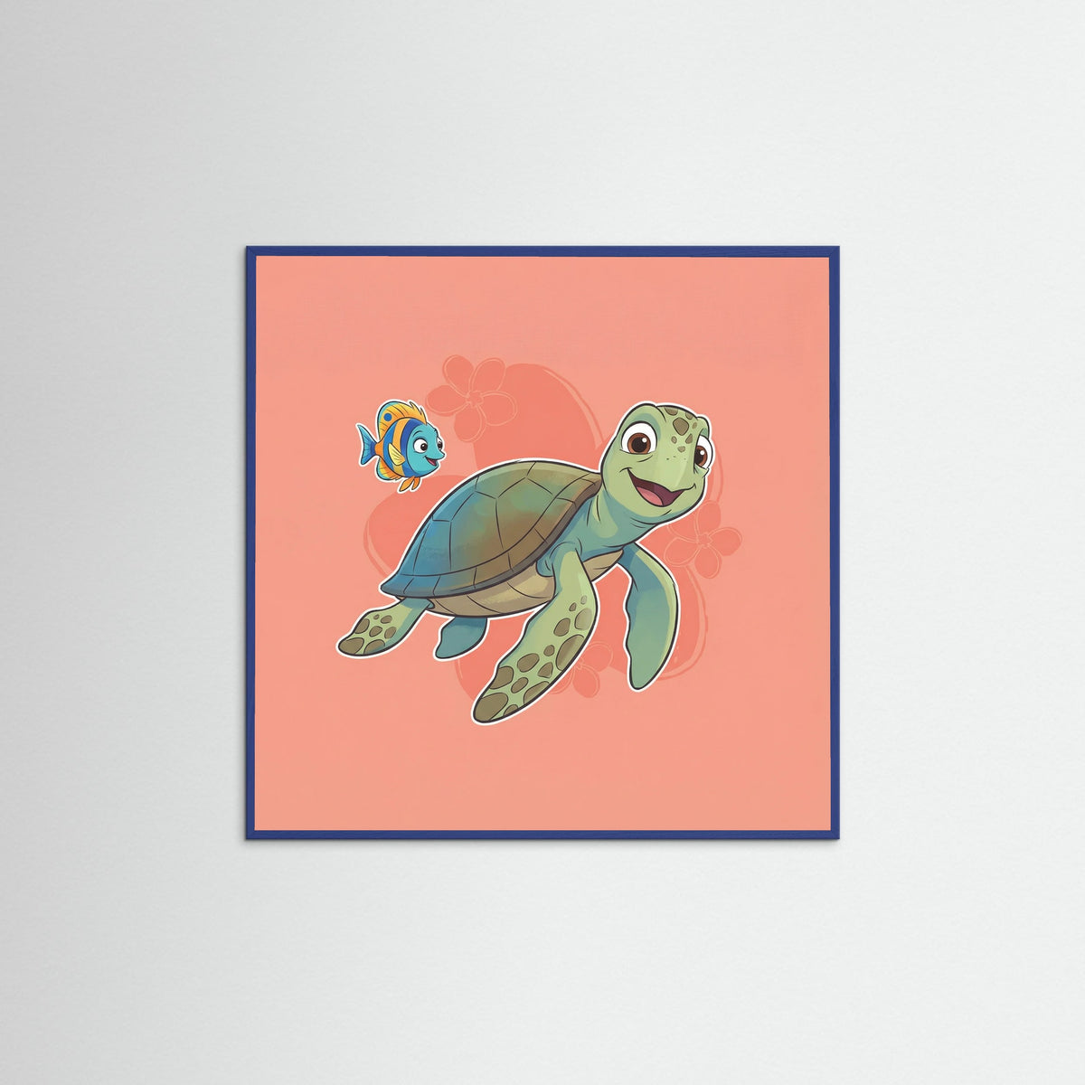 Blue Wood Square Moana Companions