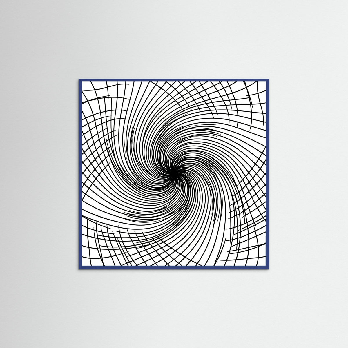 Blue Wood Square Rhythmic Grids