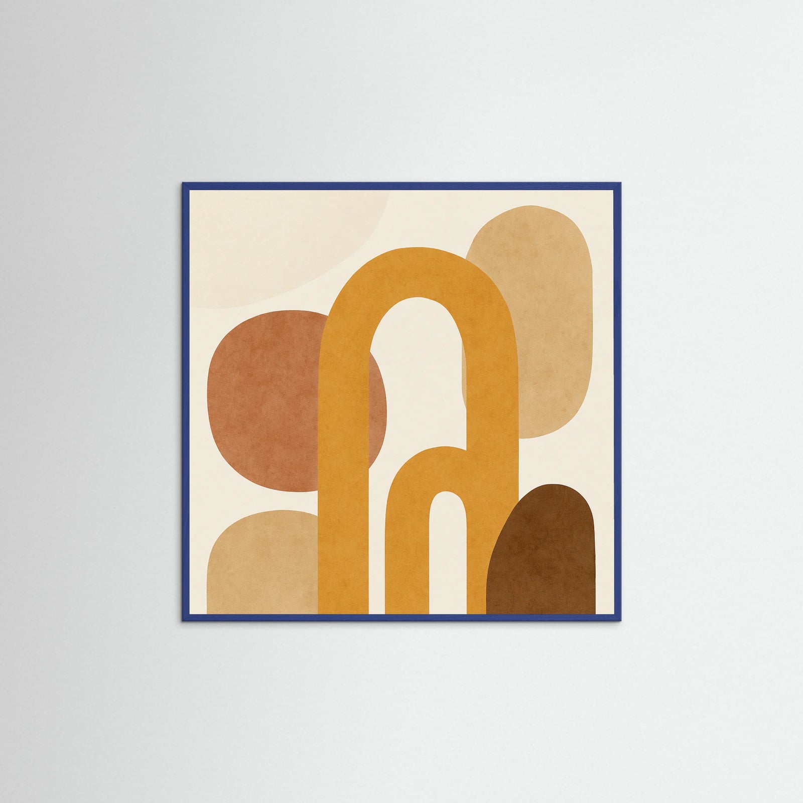 Blue Wood Square Soothing Patterns