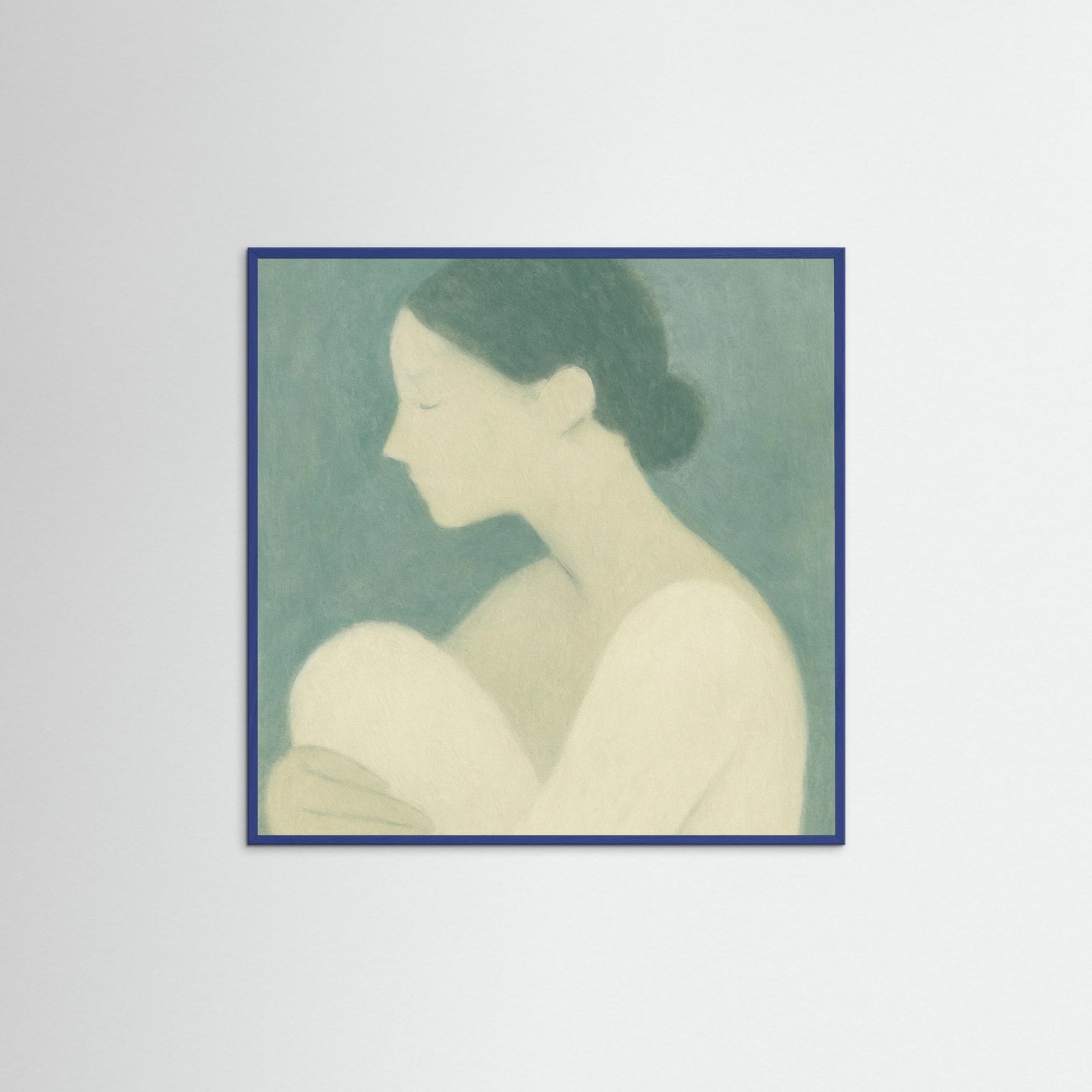 Blue Wood Square Whisper Form