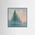 Blue Wood Square Whispering Pines