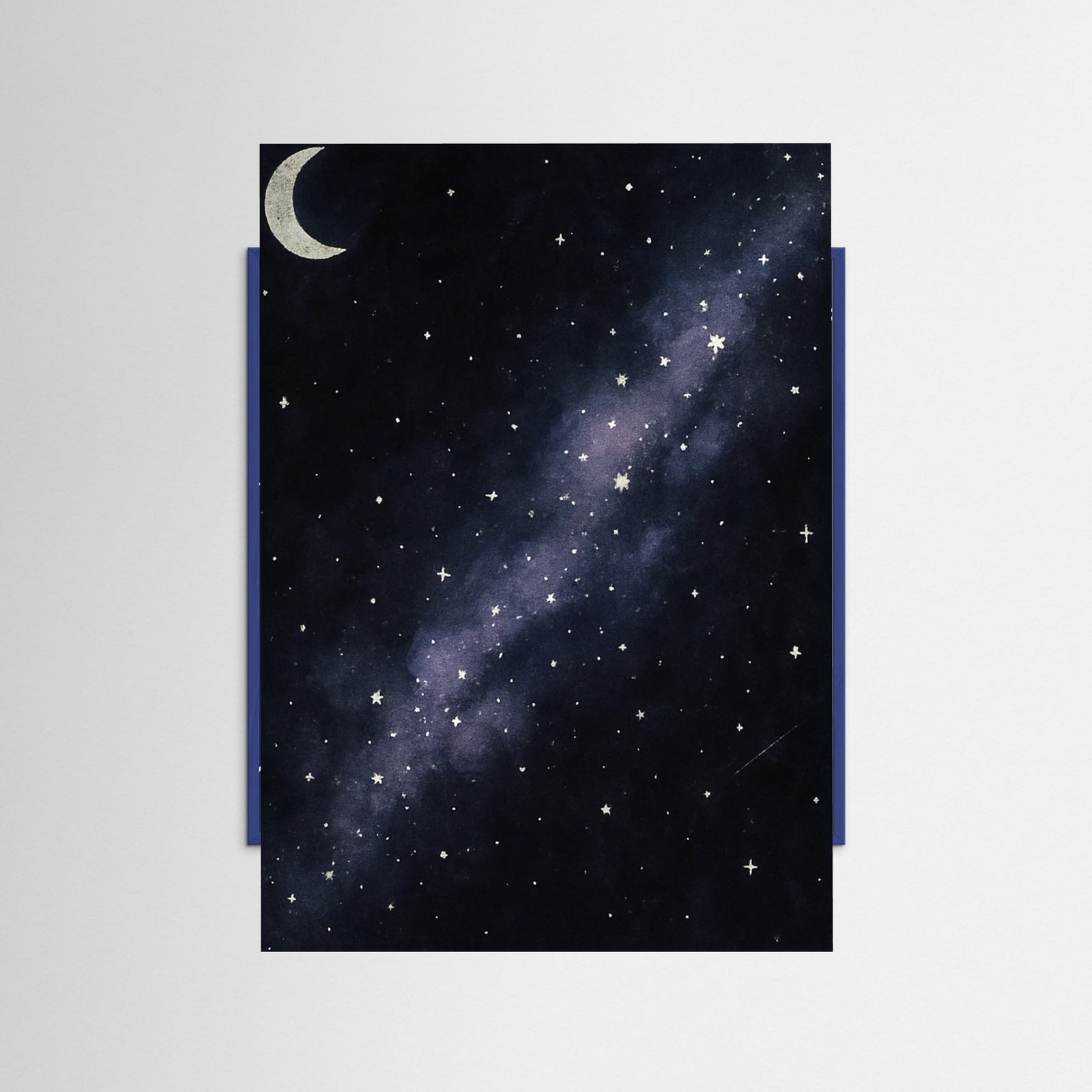 Blue Wood Starry Night
