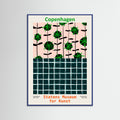 Blue Wood Statens Museum for Kunst Copenhagen Poster