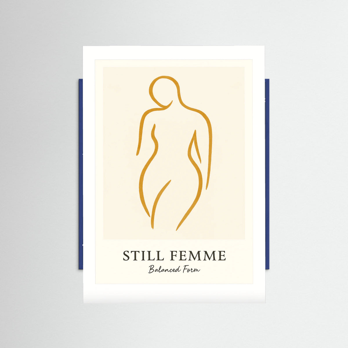 Blue Wood Still femme