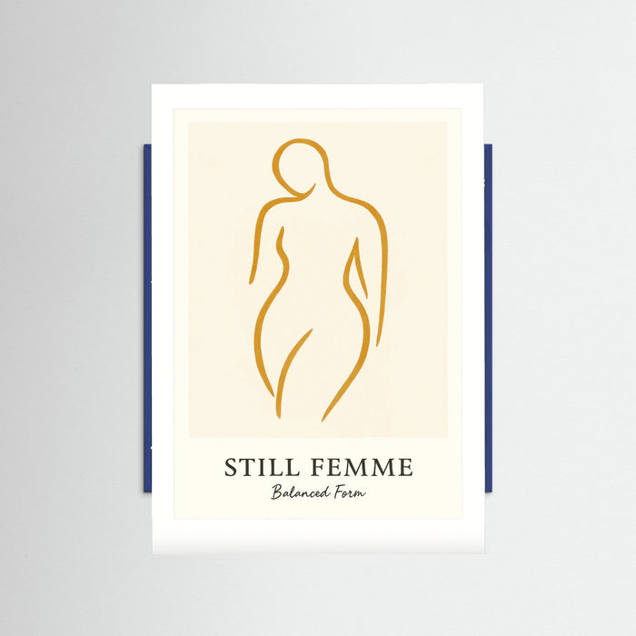 Blue Wood Still femme