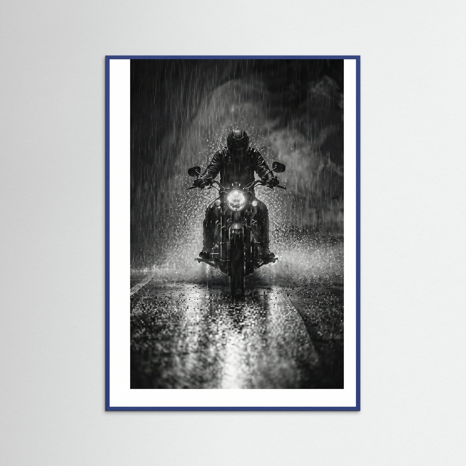 Blue Wood Storm Rider