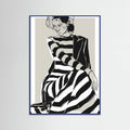 Póster Striped Dress – póster e impresión artística