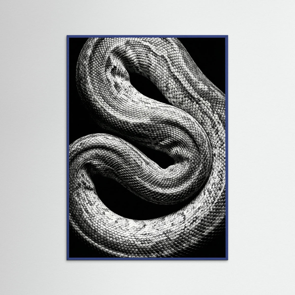 Blue Wood Striped Elegance