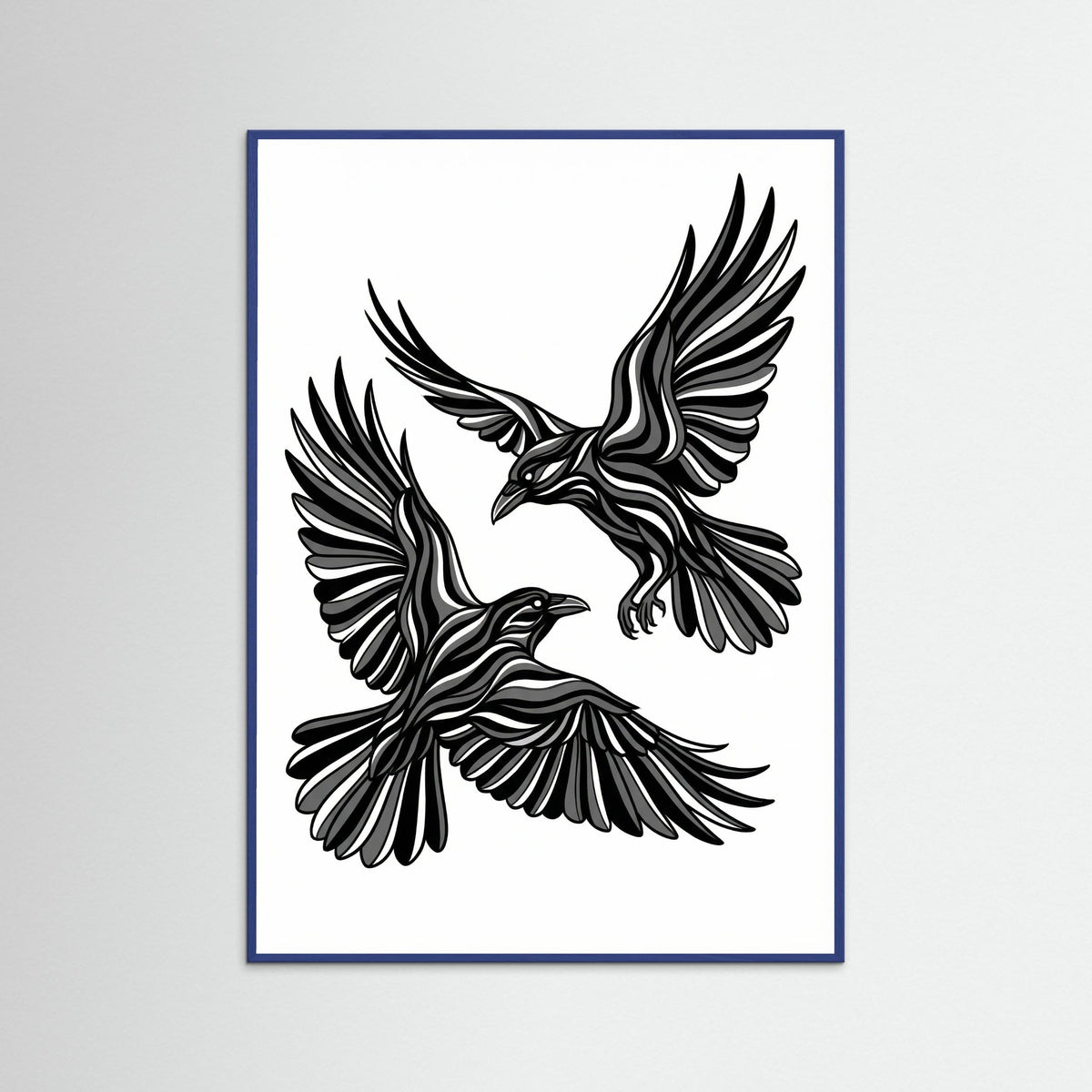 Blue Wood Striped Enchantress