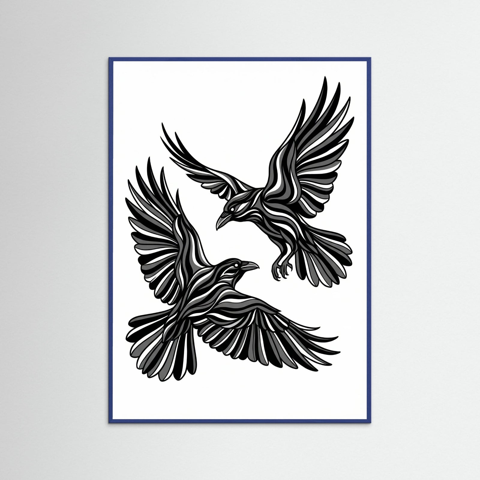 Blue Wood Striped Enchantress