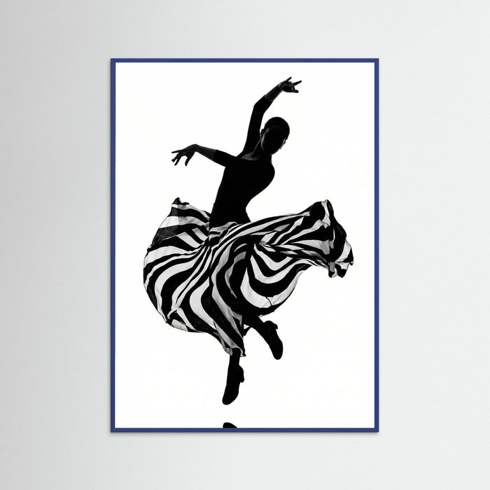 Blue Wood Striped Movement