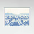 Poster Striped Umbrellas Parchment – poster e stampa artistica