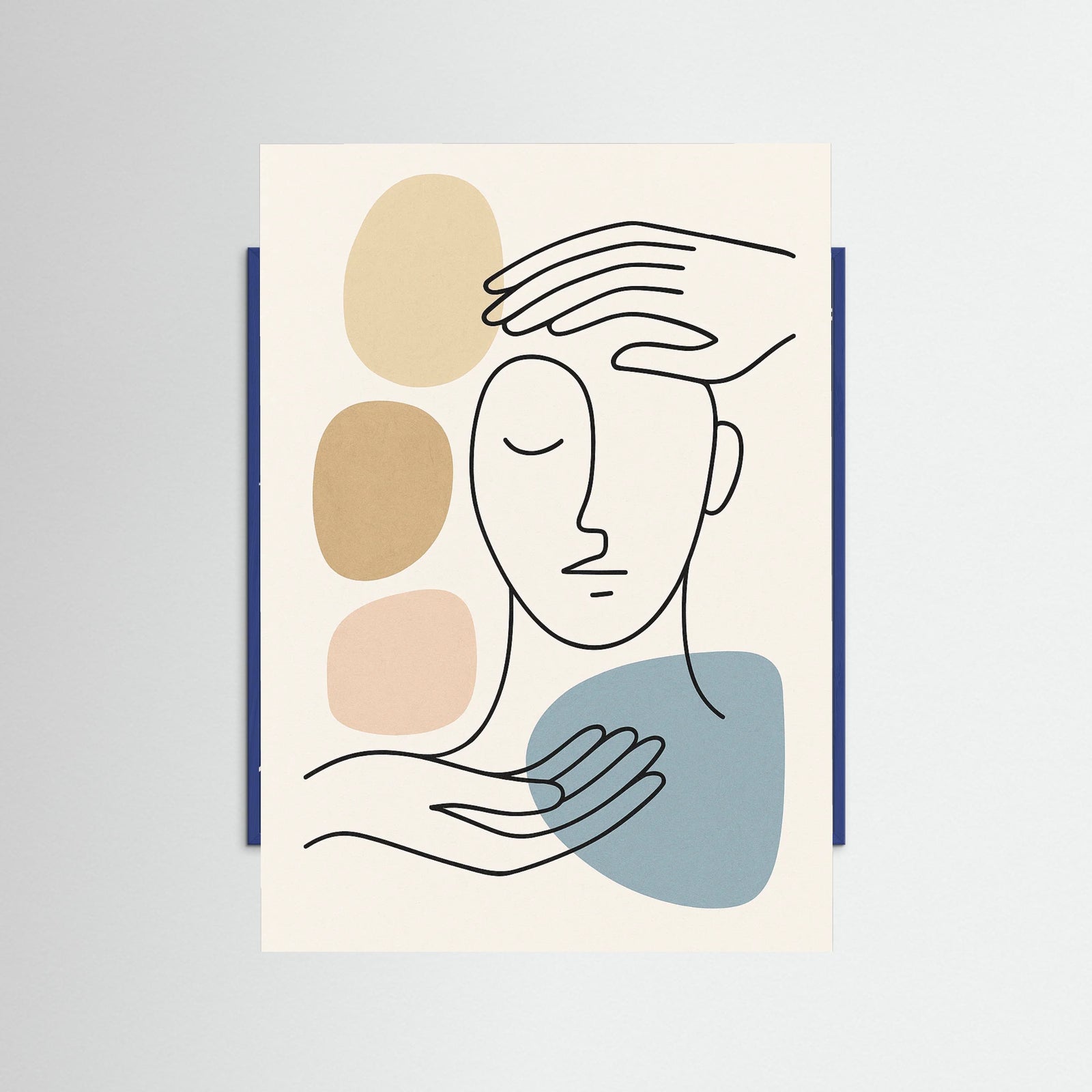 Blue Wood Subtle Hues