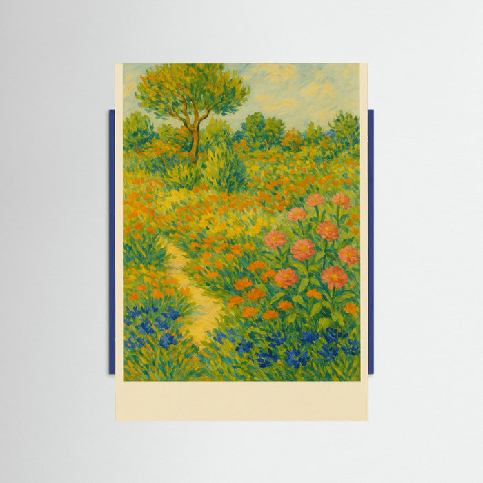 Blue Wood Summer Bloomscape