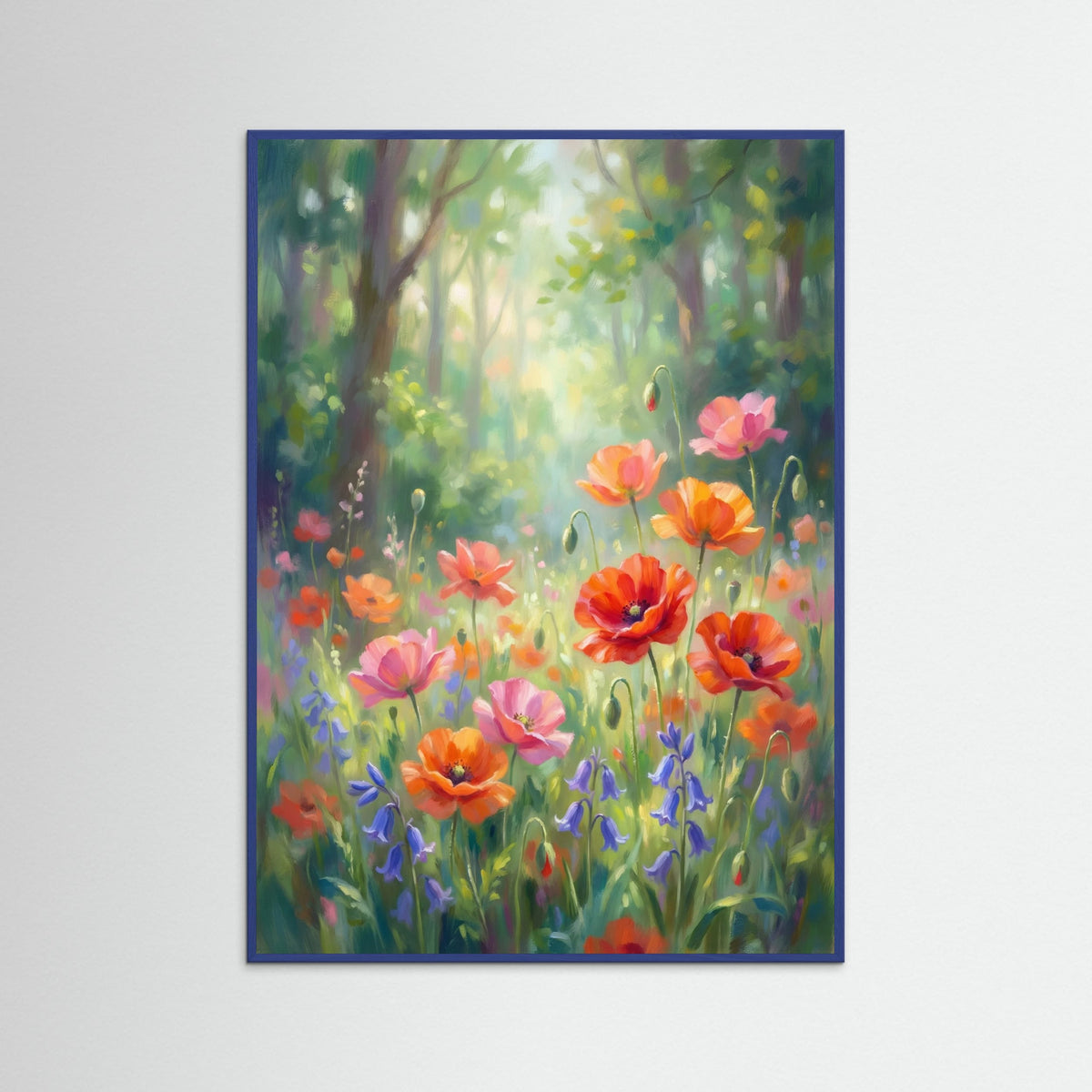 Blue Wood Summer Meadow Bloom