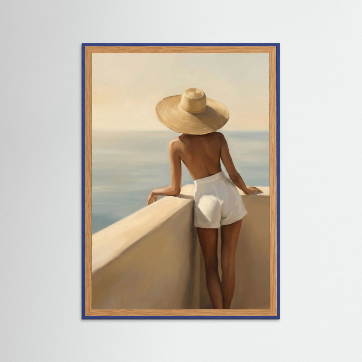 Blue Wood Summer Vista