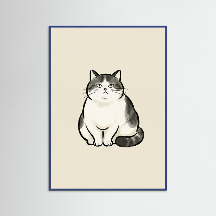Sumo Frog Study – plakat og kunsttryk