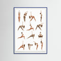 Blue Wood Sun Salutation Flow