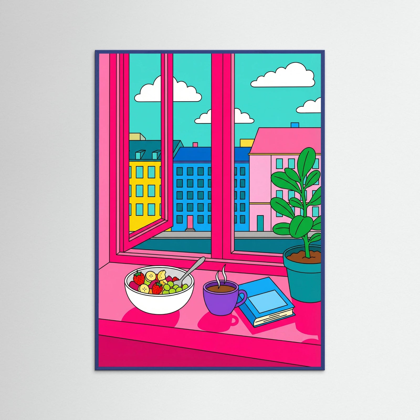 Blue Wood Sunday Park Scene