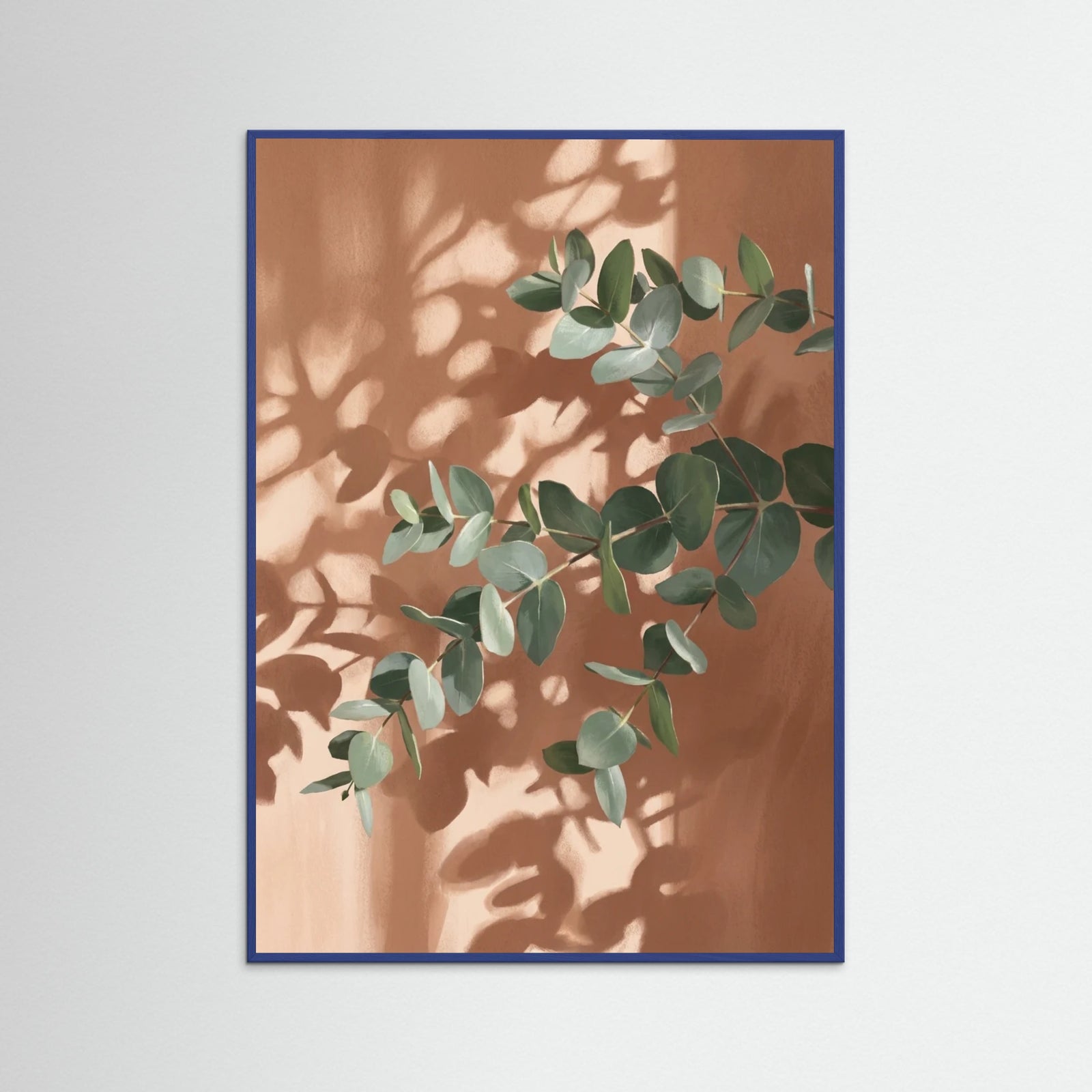 Blue Wood Sunlit Fronds