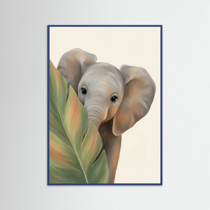 Blue Wood Sweet Giraffe Gaze