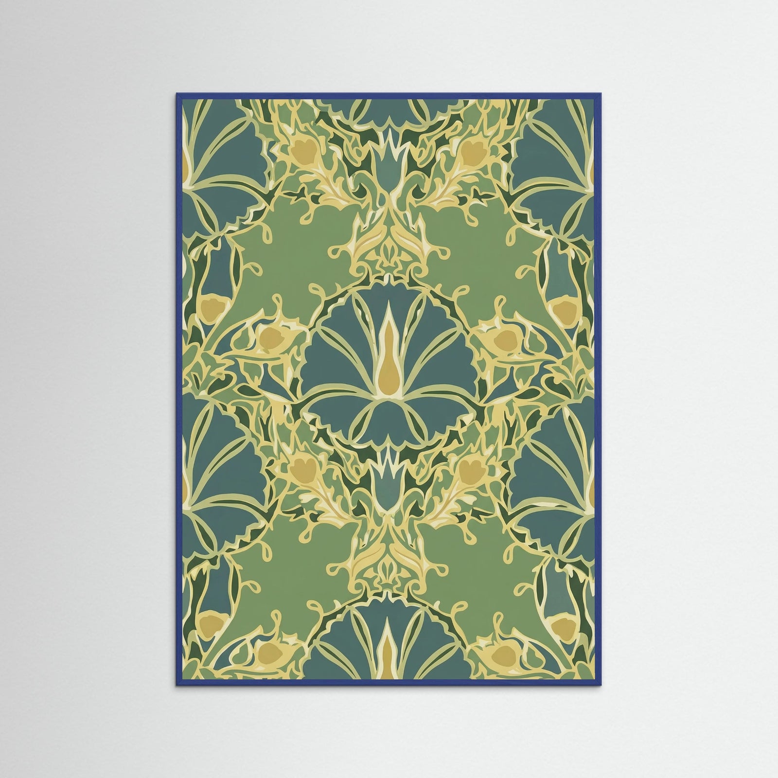 Blue Wood Sylvan Symmetry