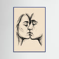 Blue Wood Tender Embrace