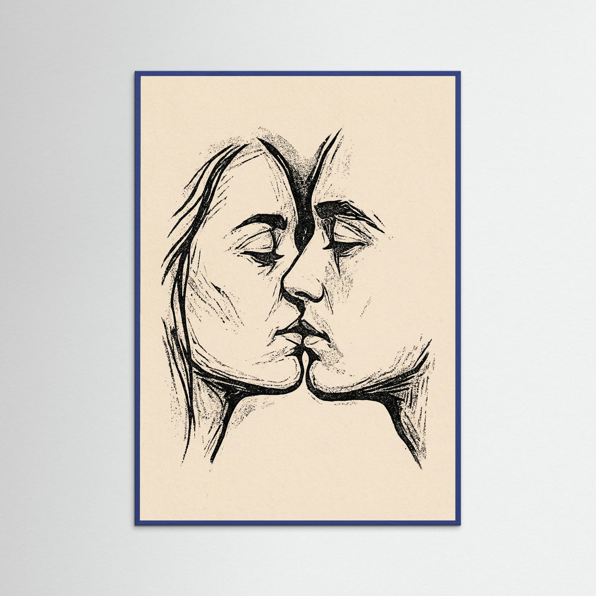 Blue Wood Tender Embrace