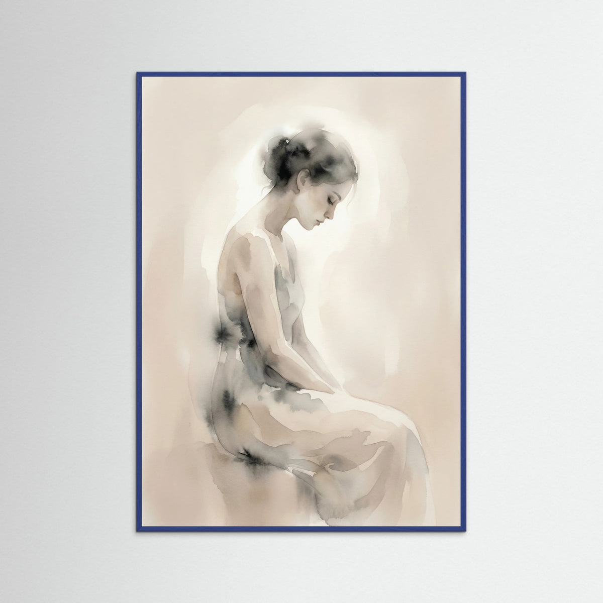 Blue Wood Tender Embrace