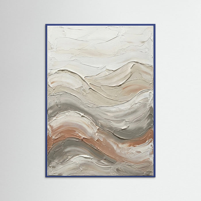 Blue Wood Textural Harmony