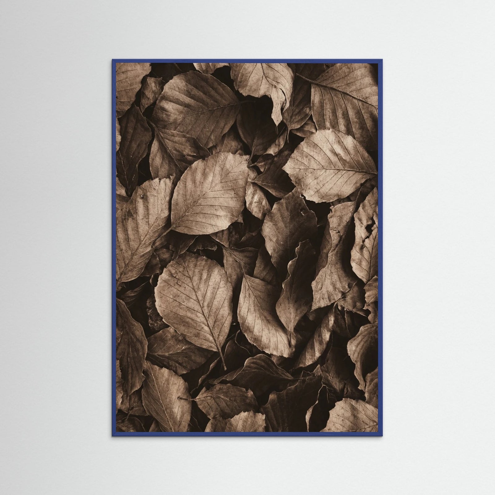 Blue Wood Textured Abundance