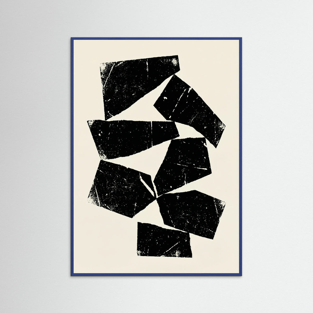 Blue Wood Textured Monoliths