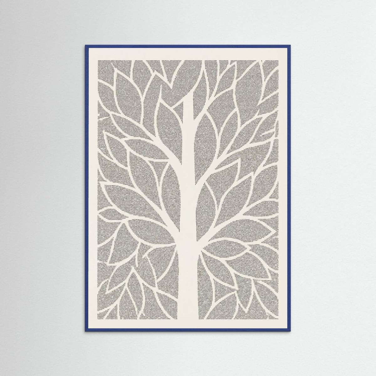 Blue Wood Textured Voids