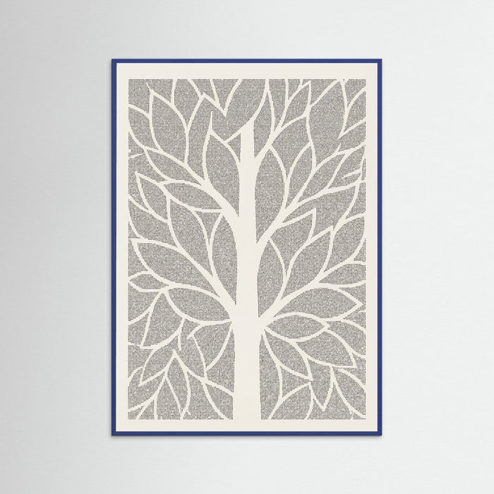 Blue Wood Textured Voids