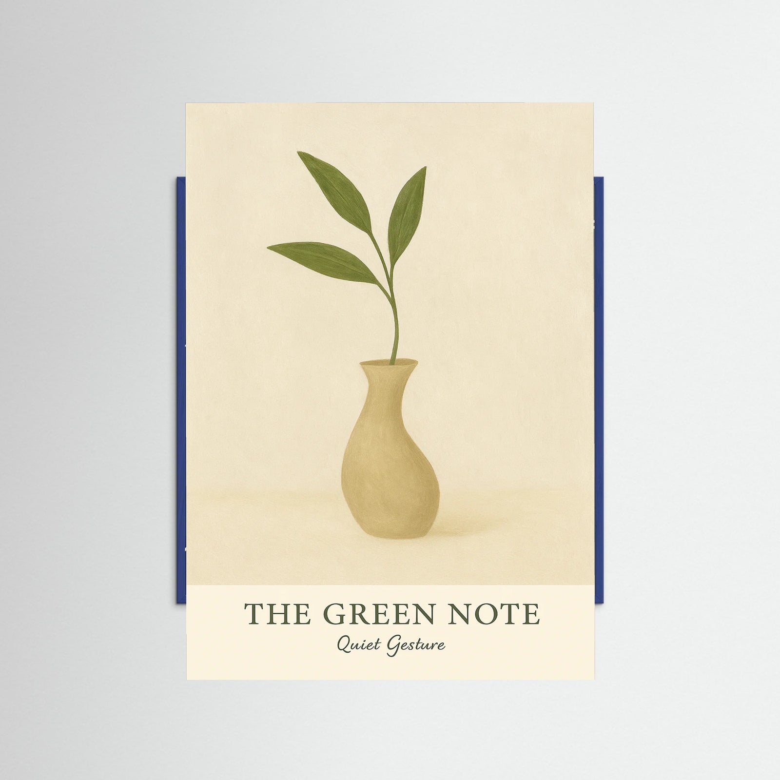 Blue Wood The green note