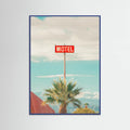 Blue Wood This Motel is for the Birds Poster