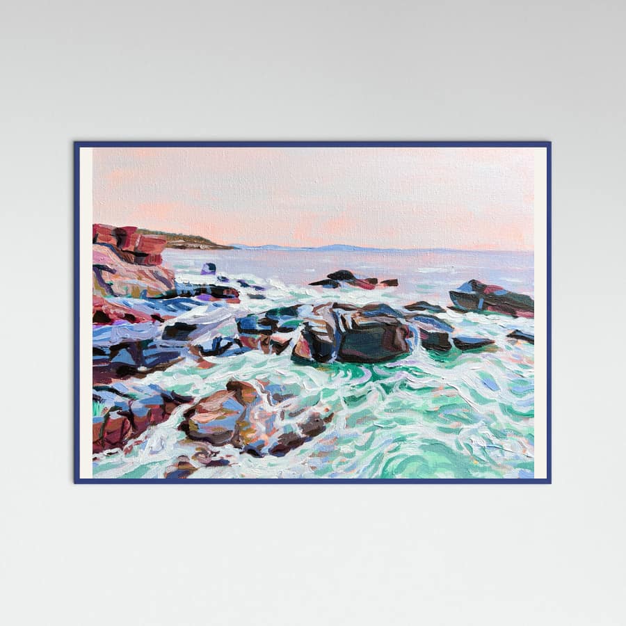 Póster Thunder Hole – póster e impresión artística
