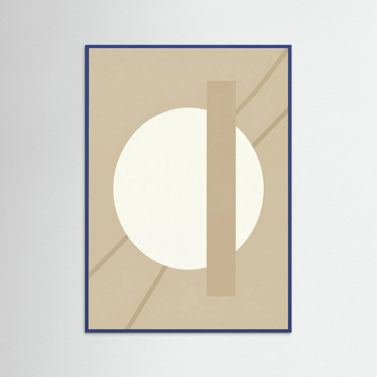 Blue Wood Tilted Harmony