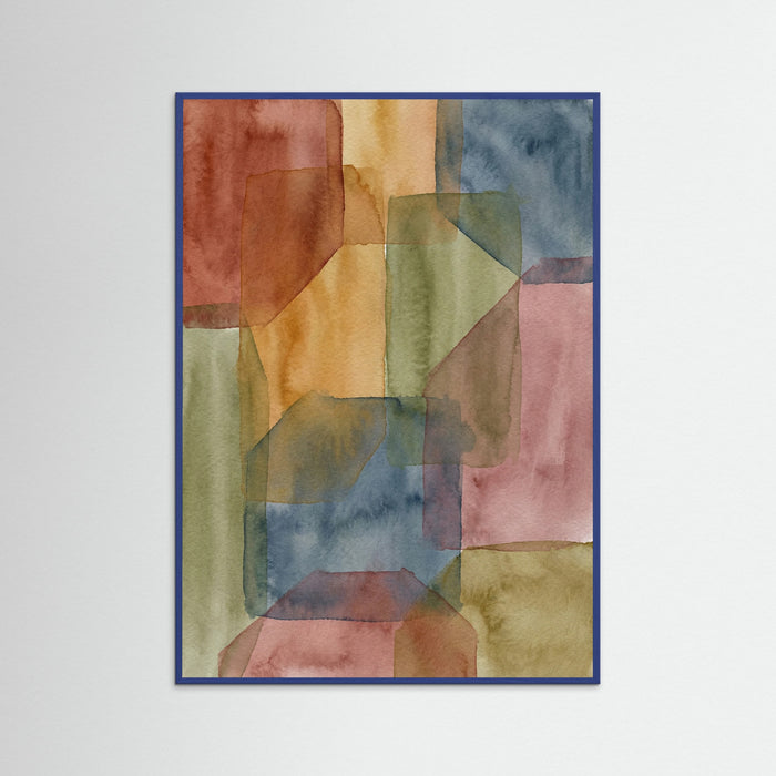 Blue Wood Tonal Geometry