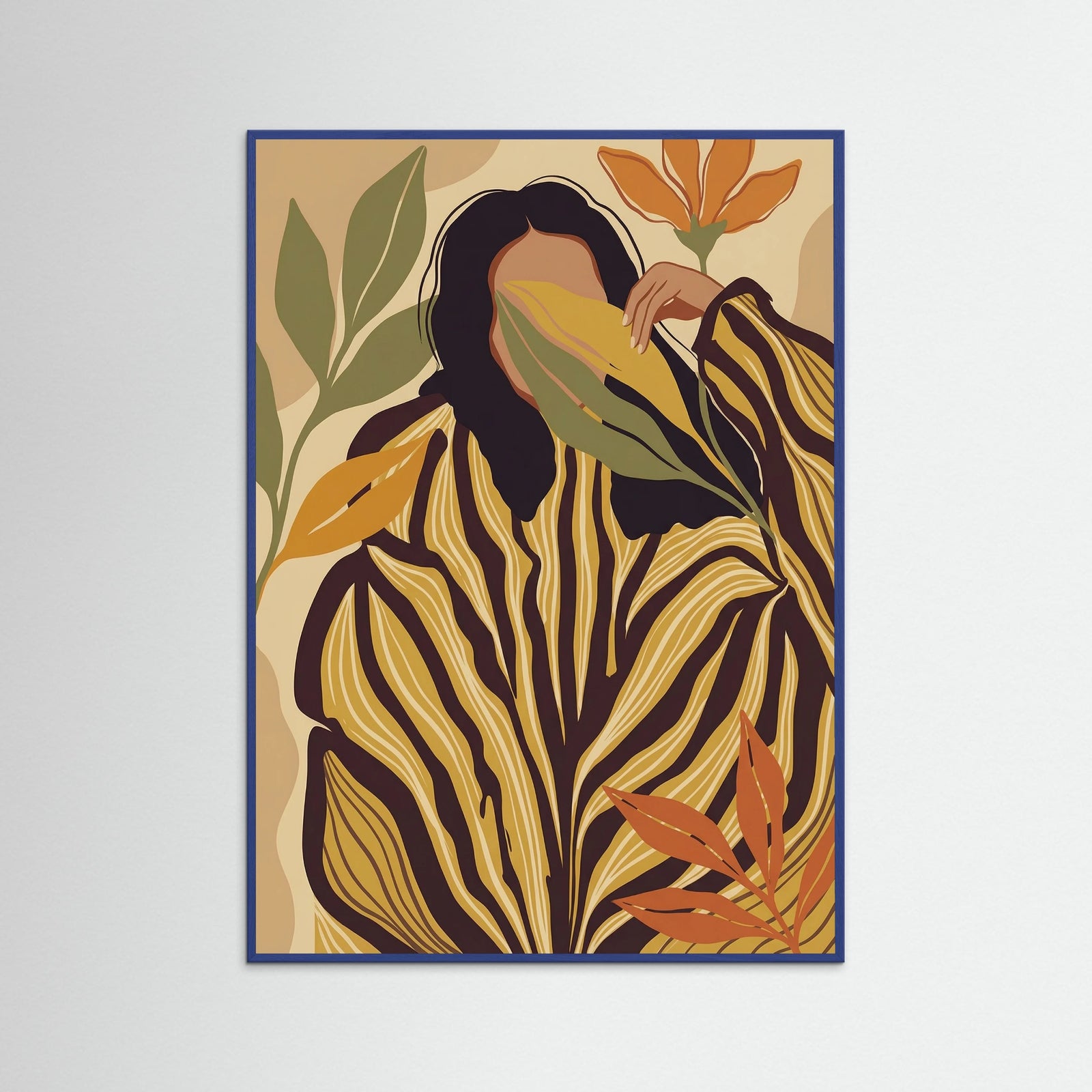 Blue Wood Tropical Whisper