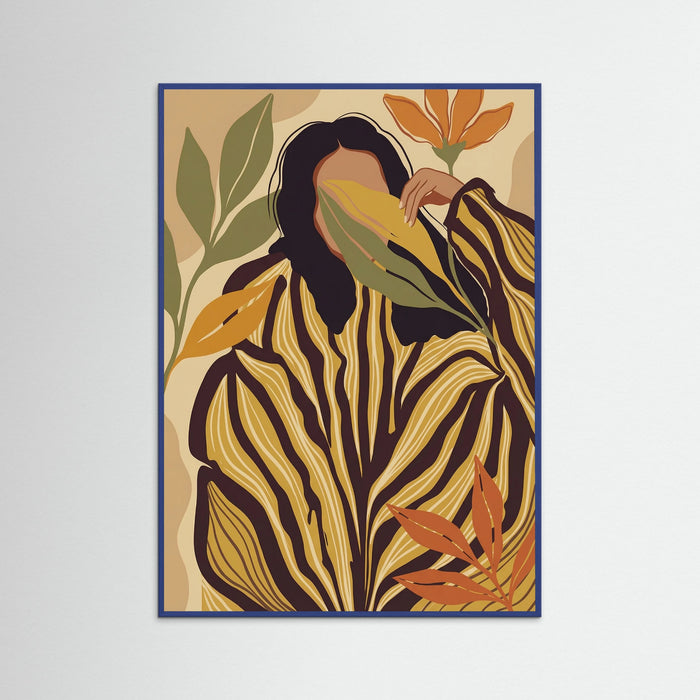 Blue Wood Tropical Whisper