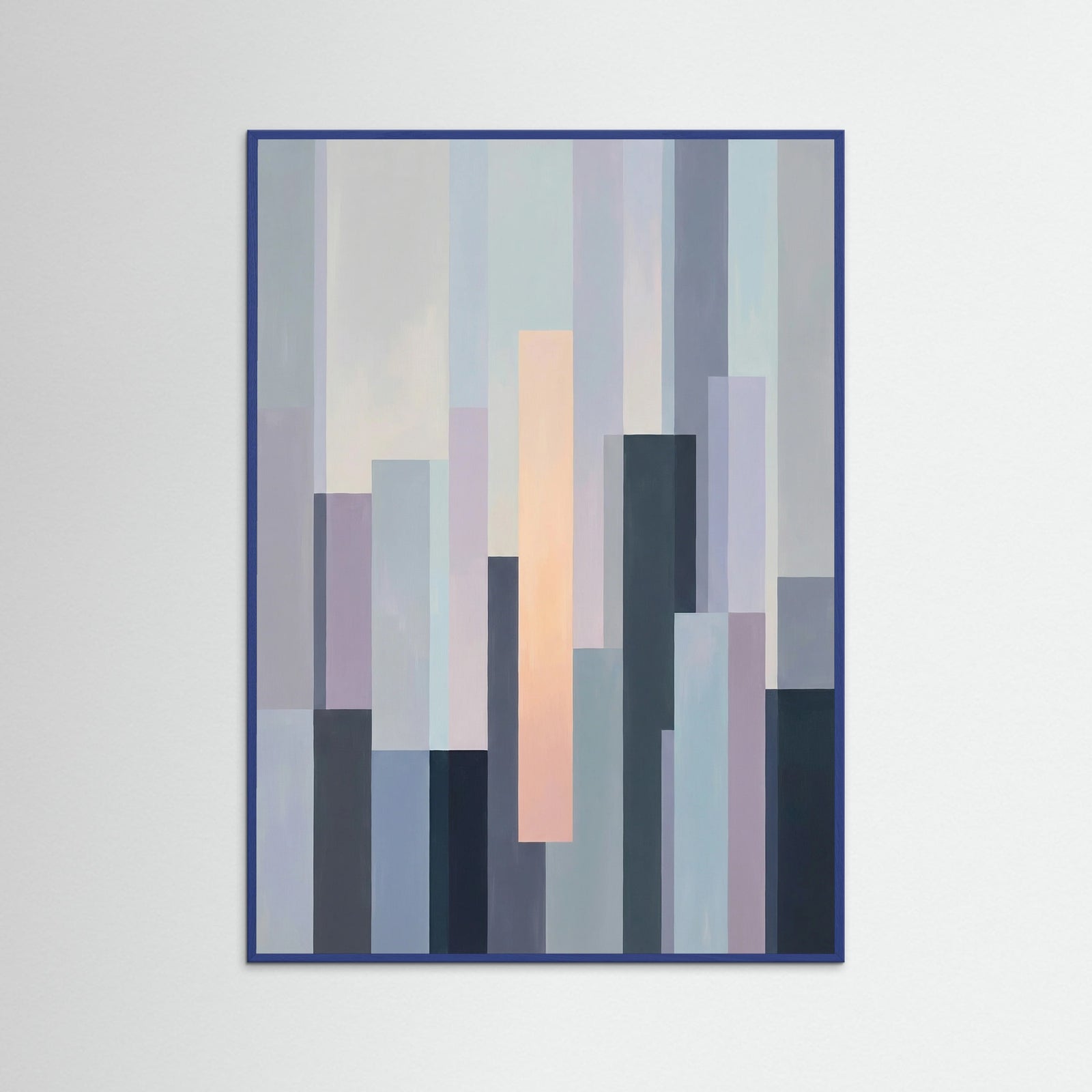 Blue Wood Twilight Grid