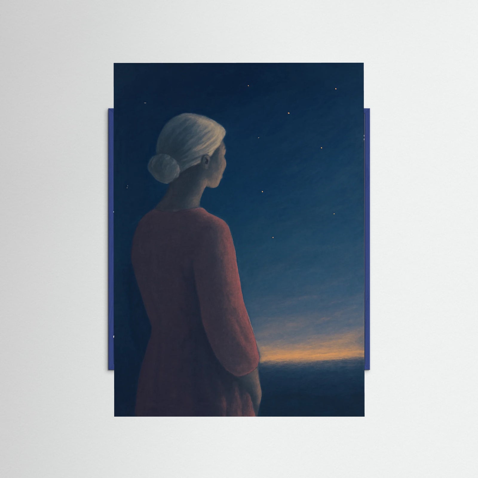 Blue Wood Twilight Whisper