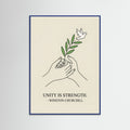 Blue Wood United Blooms