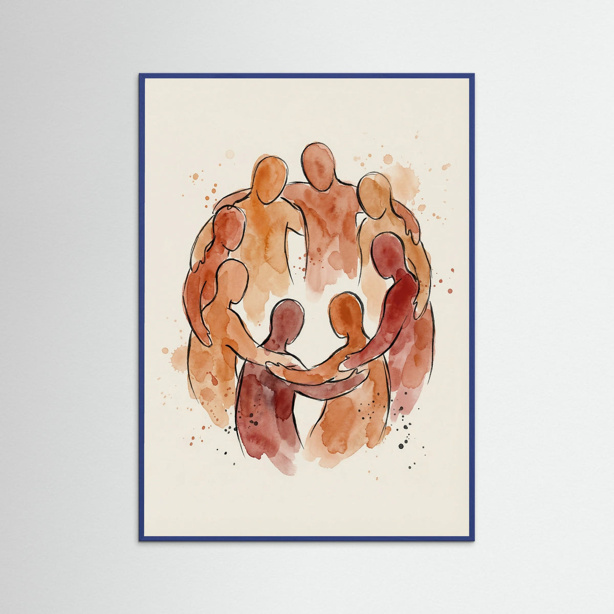 Blue Wood United Figures