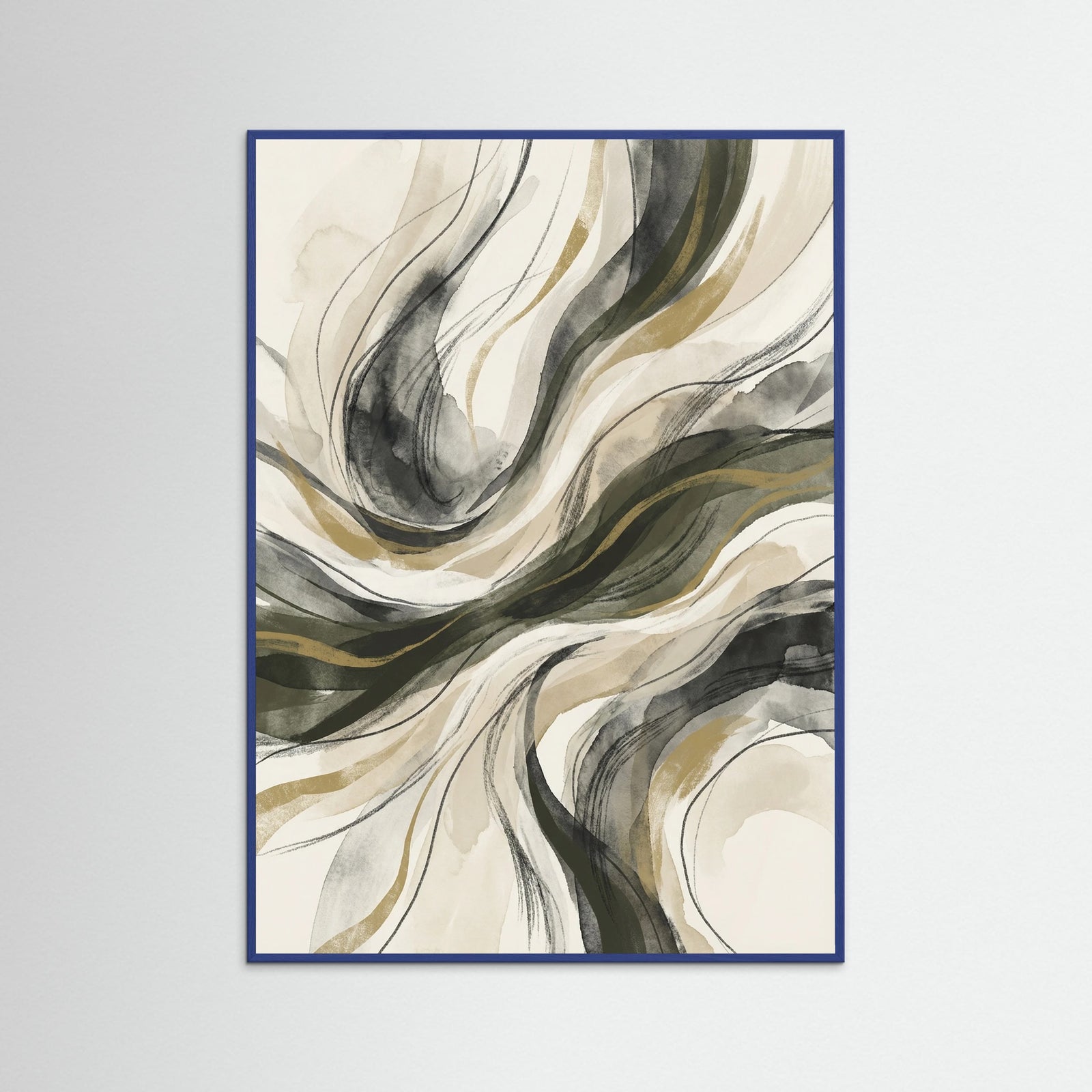 Blue Wood Untitled