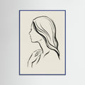 Blue Wood Veiled Grace