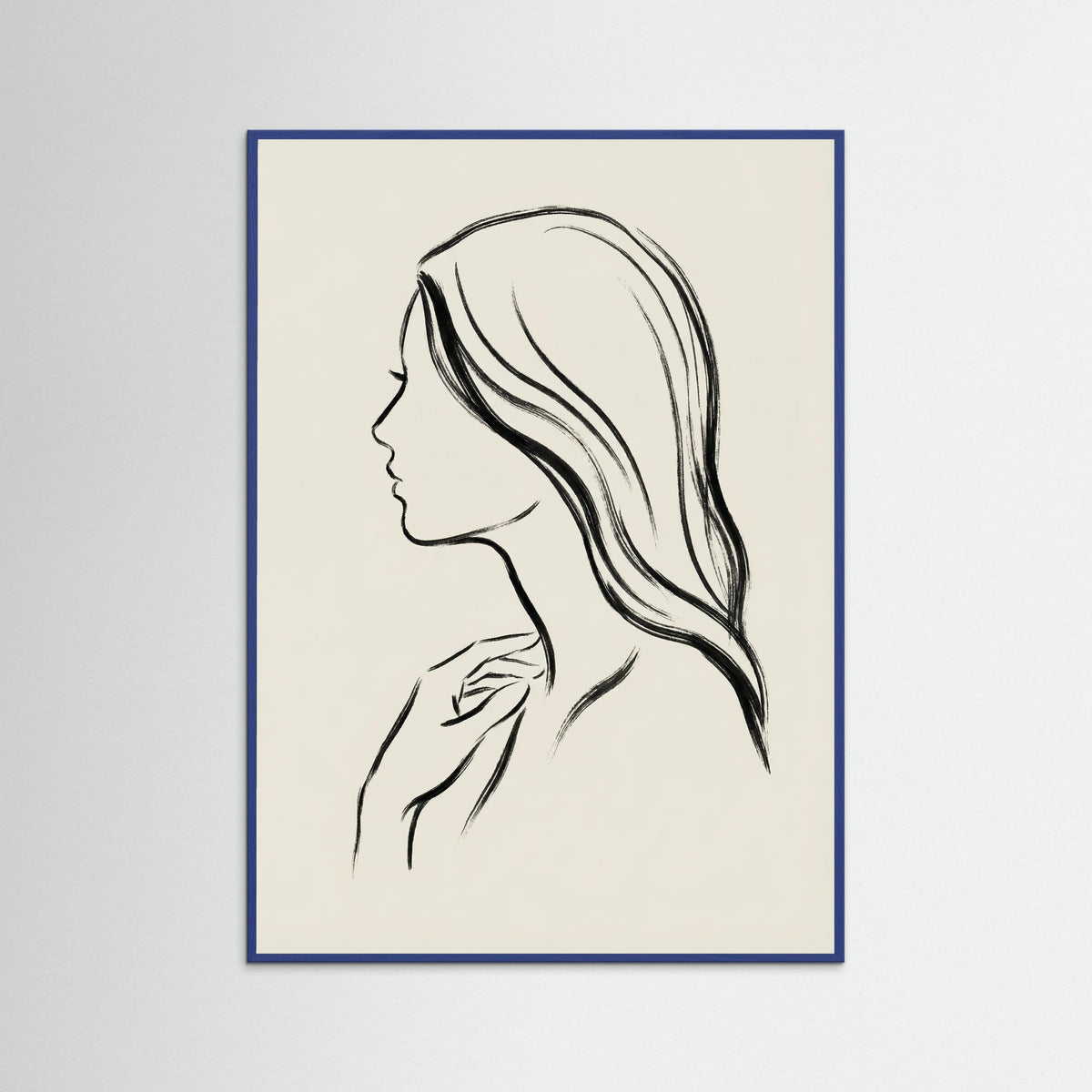 Blue Wood Veiled Grace